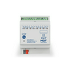 KNX aktor fűtési nyit-zár 8x 0.5A-max. 24-230V kalapsínre 4M IP20 MDT