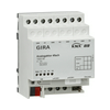 KNX analóg aktor 24V 4M KNX LON 4x 0-10V 4-20mA kalapsínre alapmodul GIRA