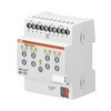 KNX redőny/zsalu aktor TD MO SA kalapsínre 4x 6A DC 2400W 4M-DIN JRA/S4.24.5.1 ABB