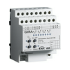KNX redőnyaktor 24VDC kalapsínre 4x DC 4M GIRA