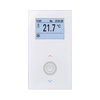KNX termosztát 0..50°C 3gomb 0..10V 2z/0,5A/240V fehér süllyesztett JOY HC AO2DO CO2 rH Thermokon