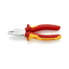 Kombinált fogó Cr-V 53HRC 160mm 1000V szigetelt VDE KNIPEX