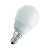 Kompakt fénycső E14 5W- kisgömb 220-240V 210lm 2500K 10000h A-en.o. DuluxStarMiniBullet LEDVANCE