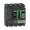 Kompakt megszakító szelektív energ.elo./generátorvédő 4P4D fix 160A ÚjGenNSX250R Mic6.2 Schneider