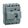 Kompakt megszakító TM-kioldóval 4P fix 80A 50-80A-hő 40kA 1000A-zárlati 220-415V HNAH Hager