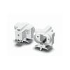 Kompaktfénycső foglalat 2A 250V G23 beépíthető műanyag fehér csavaros-rögzítés 35004 Vossloh