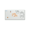 Elektromos konvektor dig.kijelző fali 2kW 1/N~230V fehér IP24 Atlantic