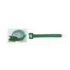 Kötegelő 135mm x 12mm zöld műanyag nyitható tépőzár szalag láncrögzítés-zárás Haupa