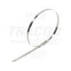 Kötegelő TGF kötegelőfogóhoz 125mm x 4.6mm ezüst fém fogazás nélküli 38mm-max.kötegátmérő TRACON