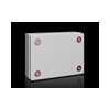 Kötődoboz falonkívüli 200mm x 150mm 80mm szürke acél IP66 tömszelence KX1528.000 Rittal
