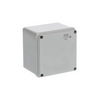 Kötődoboz falonkívüli műanyag 100mm x 100mm 80mm szürke teli fedél-fedél IP55 System Pro E ABB