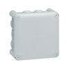 Kötődoboz falonkívüli műanyag 150mm x 150mm 81mm szürke IP55 25mm2-vezetőhöz(max.) Plexo LEGRAND