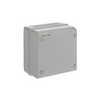 Kötődoboz falonkívüli műanyag 205mm x 220mm 140mm szürke teli fedél-fedél IP65 System Pro E ABB