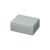 Kötődoboz zárt IK08 műanyag 240mmx190mmx90mm IP56 szürke teli fedél ElettroCanali