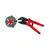Krimp fogó PV-csatlakozókhoz (MC4) 3cserélhető pofával mechanikus 0.5-10mm2 MultiCrimp KNIPEX