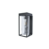 Kültéri fali lámpatest 10m-PIR-érzékelő szolár 1,5Ah/Li-Ion-akku 1x 2W 3,7V DC 200lm FLAIR LUTEC
