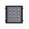 Kaputelefon kültéri kódmodul 1M IP65 kapukészülék-hoz alumínium szürke DS-KD-KP HIKVISION