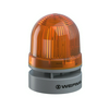 Kürt+fényjelző folyamatos/villogó 2hangú 230V AC 95dB sárga LED IP66 EvoSIGNAL Mini WERMA
