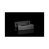 Lábazat első+hátsó elem VX25-höz acél szürke 100mm x 400mm VX Rittal