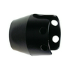 Lakatolható védőburkolat fém fekete kerek d40mm vésznyomóhoz védőgallér Harmony XB4 Schneider