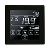Termosztát fancoil LCD Modbus aktív 3x0..10V 2z/3A/250V 1°C- LCF02 Touch 3AO2DO RS485 Thermokon