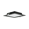 LED álmennyezeti lámpatest négyzet süllyesztett falonkívüli 1x 12W 230V AC 800lm 3000K IP20 25000h Shaun2 RÁBALUX
