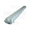 LED porpáramentes lámpatest egyoldalas 0,6m T8 csőhöz falonkívüli 2x 230V G13 IP65 TRACON