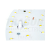LED fali lámpatest védett 30000h 8m/3-2000lx/10s-12min-érzékelős A+ falonkívüli 1x 16W TRACON
