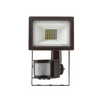 LED fényvető érzékelős 10W 220-240V AC 1250lm 4000K fekete-ház alumínium IP65 Prémium Modee