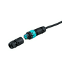 LED fényvető 3s-DIM 205-300W 230V AC 40000lm 4000K fekete-ház alumínium LeoFlex Thorn Lighting
