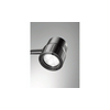 LED géplámpa elforgatható fekete beépített LED 5W 22-26V DC 460lm csavarozólap-alap 600mm-kinyúlás alumínium SLF500/750/S 24V-30° WALDMANN