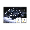 LED karácsonyi füzér kültéri sziporkázó 100LED 10+2m 0.36W/m 10db/m fehér-fényű AC X22011 TRACON