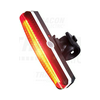 LED kerékpárlámpa hátsó 100lm 1,5W 2h 0,5Ah/3,7V piros 1x tölthető akku teleppel IPX5 TRACON