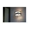 LED kültéri fali lámpatest falonkívüli 1x 12,5W 220-240V AC 1000lm 3000K IP54 CRUZ LUTEC