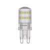 LED lámpa 3W- G9 320lm DIM 220V AC 2700K 25000h 300° LED PIN 30 300° DIM 3W 827 Clear G9 LEDVANCE