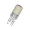 LED lámpa 4.2W- G9 470lm 220V AC 2700K 15000h 300° LED PIN 40 300° 4.2W 827 Clear G9 LEDVANCE