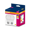 LED lámpa A68 (2db) körte A 19W- 150W E27 2452lm 827 220-240V AC 10000h 300° LVCLA150 LEDVANCE