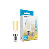 LED lámpa B35 DIM 2db gyertya filament 7W- 50W E14 750lm 827 DIM 220-240V AC 35000h 360° Modee