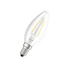 LED lámpa B35 gyertya 2,2W- 25W E14 250lm 827 220-240V AC 15000h 300° 2700K LPPRFCLB25 LEDVANCE