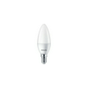 LED lámpa gyertya 2.8W- E14 250lm 2700K 220-240V fehér 15000h CorePro candle ND Philips