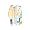 LED lámpa B35 gyertya filament 4W- 33W E14 360lm 818 220-240V AC 15000h 320° 1800K Modee