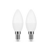LED lámpa B37 2db gyertya 4,9W- 40W E14 470lm 840 220-240V AC 25000h 200° 4000K Modee