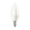 LED lámpa B38 gyertya 7W- 60W E14 806lm 827 220-240V AC 15000h 2700K CorePro LEDcandle Philips