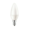 LED lámpa B38 gyertya 7W- 60W E14 806lm 840 220-240V AC 15000h 4000K CorePro LEDcandle Philips