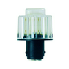 LED lámpa jelzőoszlophoz B15d LED 24V 45mA BA15d sárga 50000h WERMA