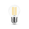 LED lámpa kisgömb P45 filament 4W- 45W E27 430lm 827 220-240V AC 25000h 360° 2700K Modee