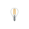 LED lámpa P45 kisgömb filament 6,5W- 60W E14 806lm 827 220-240V AC CorePro LEDLuster Philips