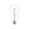 LED lámpa ST64 4W- 40W E27 470lm 827 220-240V AC 15000h 2700K Classic LEDbulb Philips