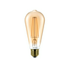 LED lámpa ST64 7W- 50W E27 630lm 820 220-240V AC 15000h 2000K Classic LEDbulb Philips