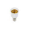 Lámpafoglalat-adapter E14->E27 20W/240V műanyag fehér LED line